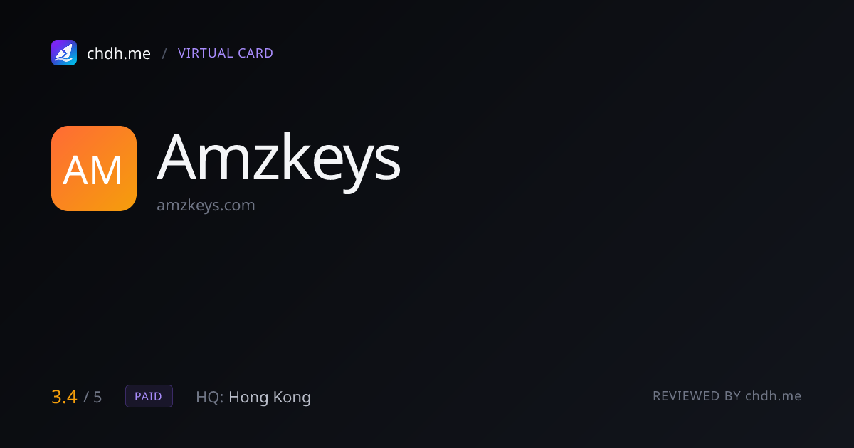 Amzkeys